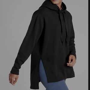 Athleta yogi high low hooded sweater